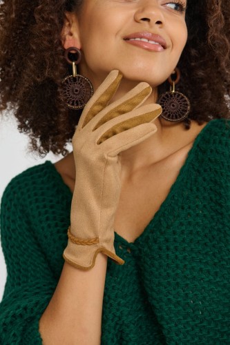 Rękawiczki Damskie W-5 BS Camel
