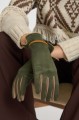 Rękawiczki Damskie W 5 bs but zieleń  (4).jpg