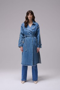 Płaszcz Jeansowy 3D 1514 BS Jeans