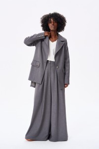 Spodnie Damskie Vida BS Szary Melanż