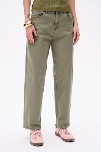 Spodnie Damskie 3D 8059-2 Khaki