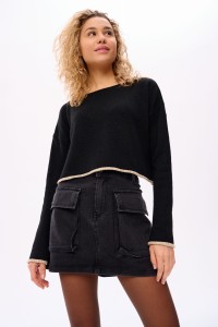 Sweter Damski Ghost Czarny