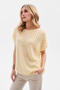 Bluzka Damska Vespa Milky Yellow