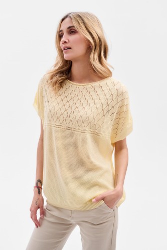 Bluzka Damska Vespa Milky Yellow