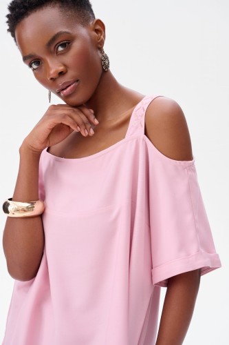 Bluzka Damska Miri Powder Pink