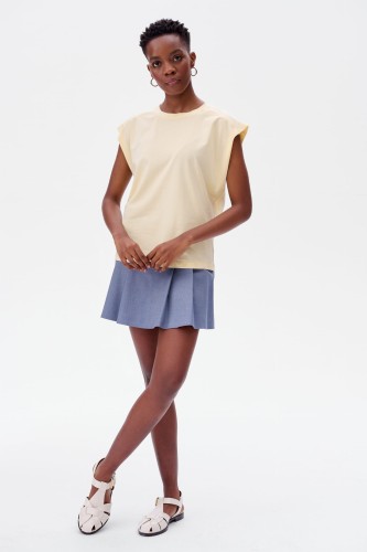 Bluzka Damska Vitto Milky Yellow