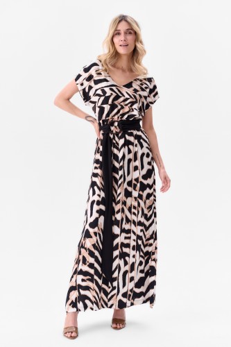 Sukienka Holdi Black Camel