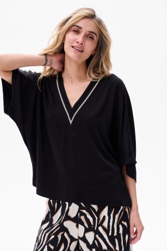 Bluzka Damska Loca Black