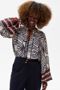 Bluzka Damska Focus Camel