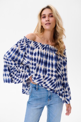 Bluzka Damska Ribeira Royal Blue