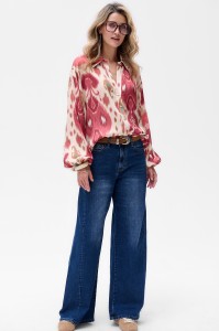 Jeansy Damskie 3D 9211-1 Denim