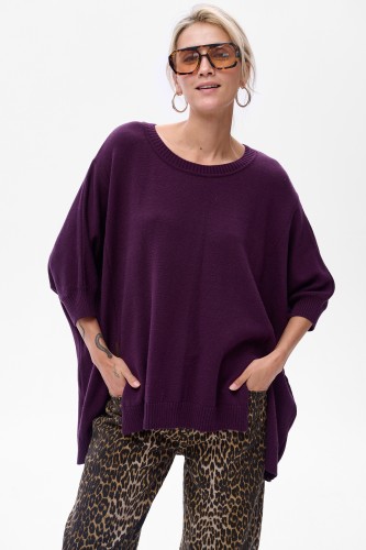 Sweter Damski Stich Plum