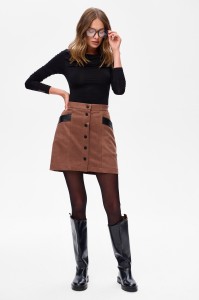 Spódnica Everli Toffee