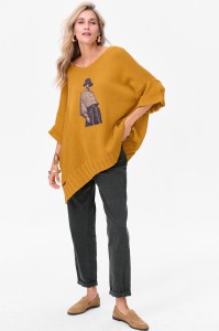 Sweter Damski Likola Turmeric