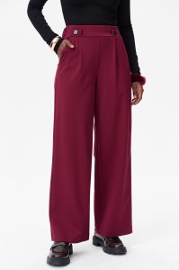 Spodnie Damskie Paloma Aubergine