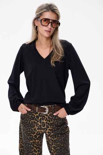 Bluzka Damska Liczi Black