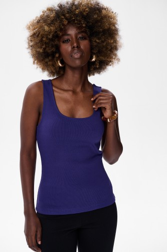 Top Damski Sai Electric Indigo