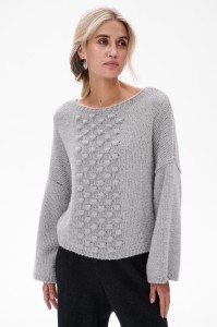 Sweter Damski Colix Grey Melange