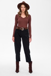 Spodnie Damskie 3D 8058 Black