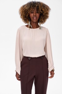 Bluzka Damska Chic Light Beige