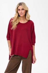 Sweter Damski Stich Wine