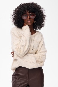 Sweter Damski Kolise Light Beige