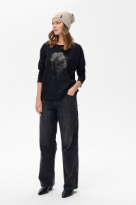 Jeansy Damskie 3D 9282  Black