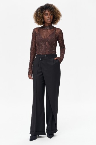 Spodnie Damskie Sanak Black