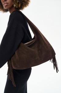 Torebka 6 BS Skóra Naturalna Seal Brown