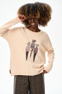 Sweter Damski Pax Light Beige