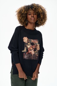 Sweter Damski Xaxa Black