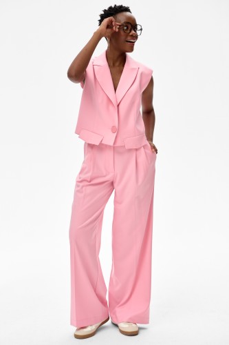 Spodnie Damskie Florencja Light Pink