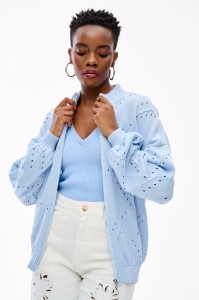 Kardigan Damski Blash Light Blue