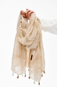 Szal Damski YF 6522 Beige