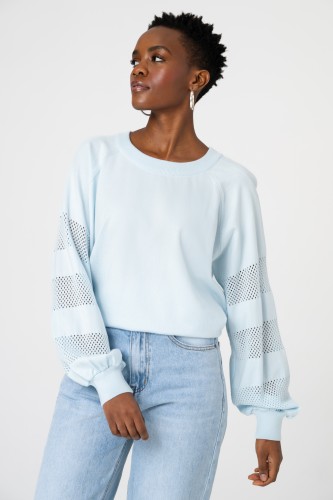 Sweter Damski Niya Light Blue
