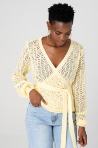 Kardigan Damski Sevila Banana