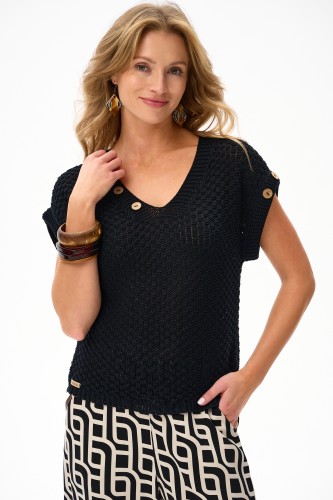 Bluzka Damska Lusi Black