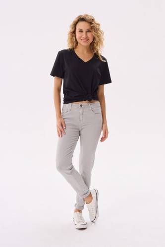 T-shirt Damski Mango Black