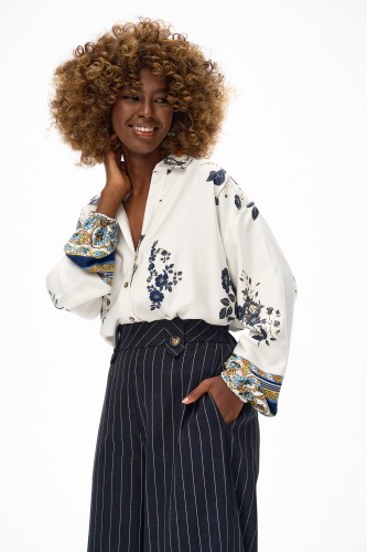 Koszula Damska Rahomi 2 Creamy