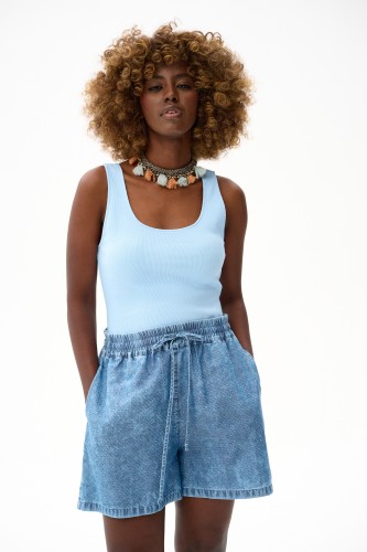 Top Damski Sai Light Blue