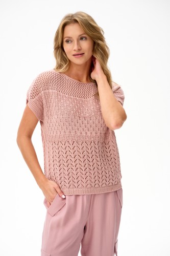 Bluzka Damska Lola Powder Pink