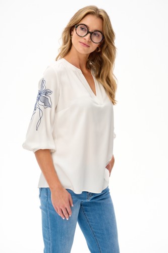 Bluzka Damska Nea Ecru