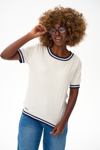 Bluzka Damska Caddy Ecru