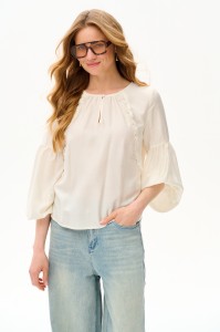 Bluzka Damska Ata Ecru