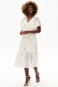 Sukienka Fimka Ecru