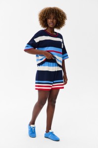 Szorty Damskie Oda Dark Navy