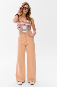 Jeansy Damskie 3D 9240 / 147 Peach