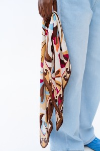 Apaszka Damska ED YF 671 Chocolate