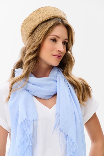 Szal Damsk ED KS 8 - 1 Light blue