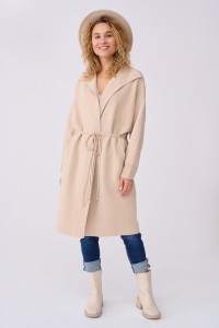Płaszcz Damski Huggo Light Beige